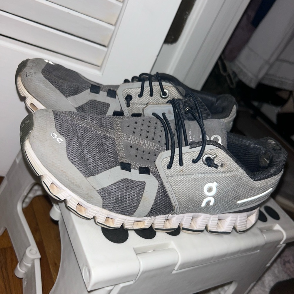 On Running Gray Running Shoes